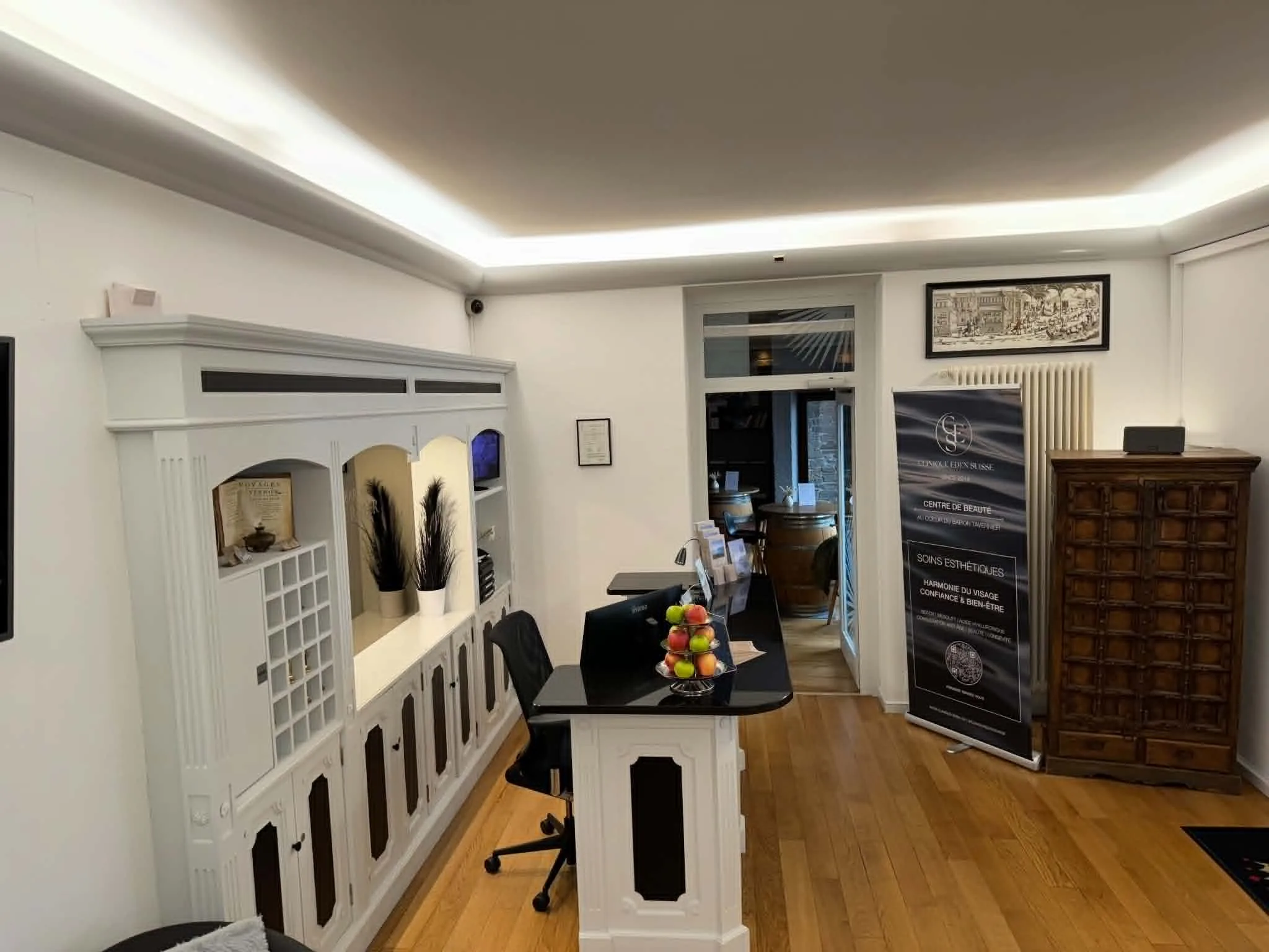 Réaménagement de la réception — Hôtel Le Baron Tavernier, Chexbres – Chexbres, Lavaux — Photo 8