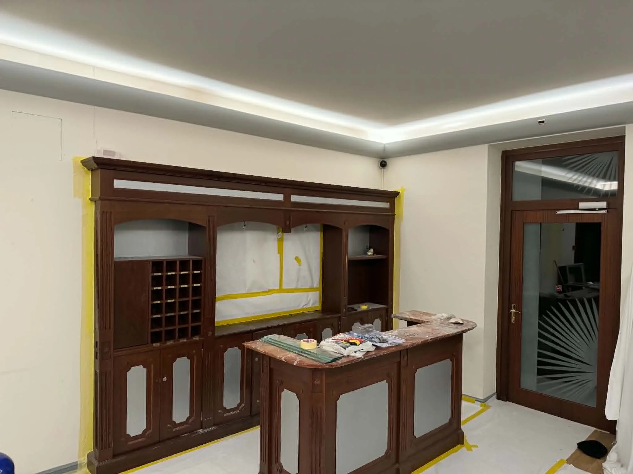 Réaménagement de la réception — Hôtel Le Baron Tavernier, Chexbres – Chexbres, Lavaux — Photo 2