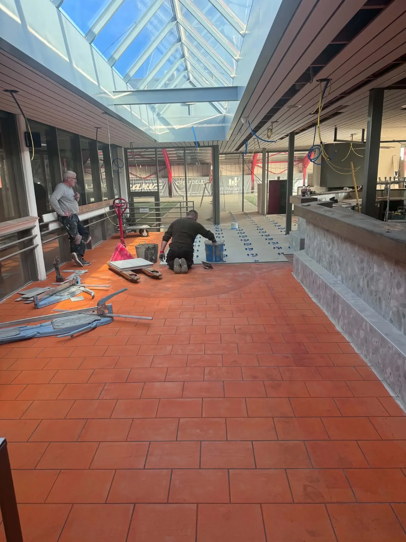 Restaurant Renovation — Restaurant du Tennis, TC Yverdon – Yverdon-les-Bains, VD — Photo 12